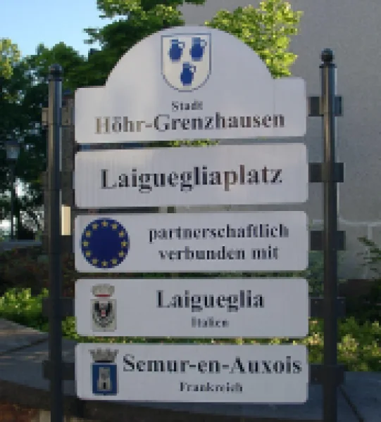 Hinweisschild 