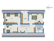 Grundriss - 1. Dachgeschoss