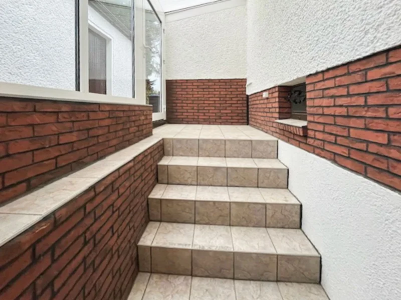 Treppe separater Eingang