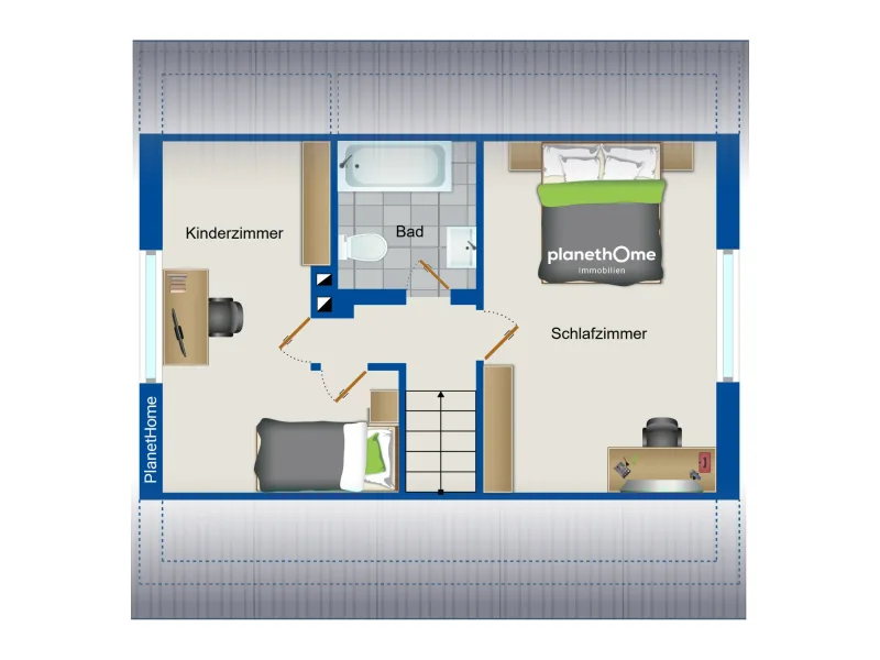 Grundriss Dachgeschoss