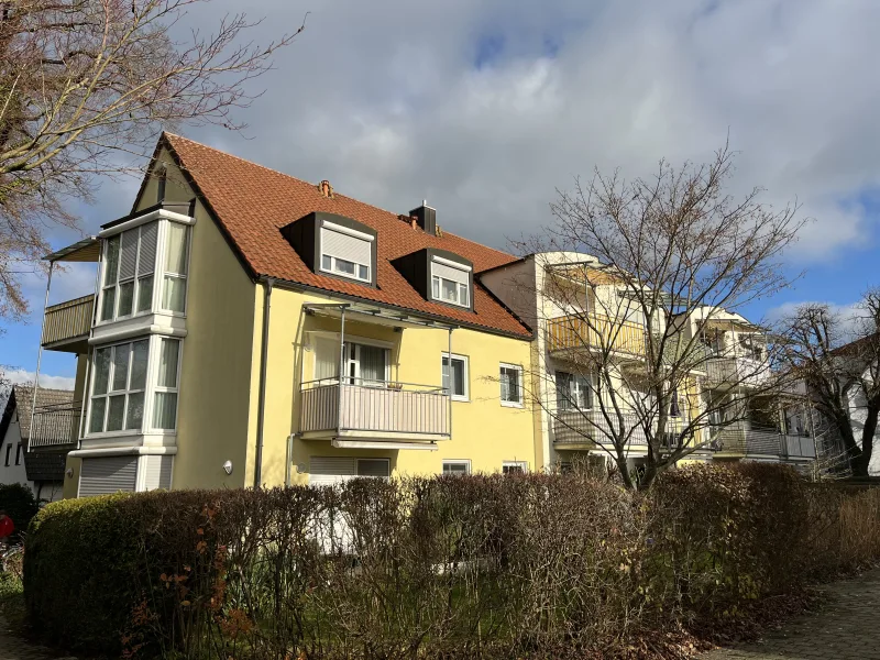 Titelbild - Wohnung kaufen in Erding - Erbpacht: Vermietete 2-Zimmer-Eigentumswohnung in zentraler Lage von Erding