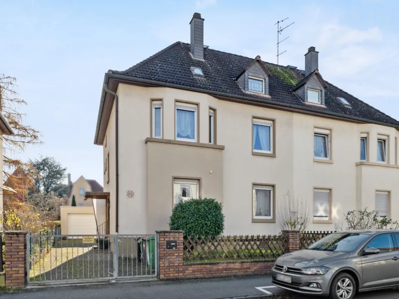 Titelbild - Haus kaufen in Mainz - Gepflegte Doppelhaushälfte im Herzen von Gonsenheim