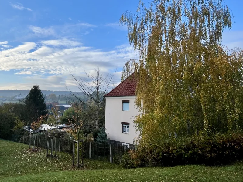 Blick zum Haus