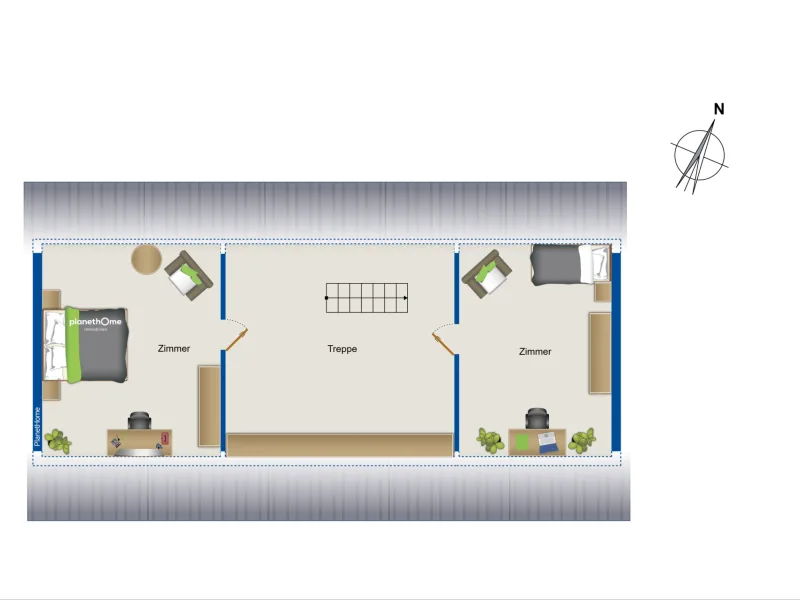 Grundriss 2. Dachgeschoss