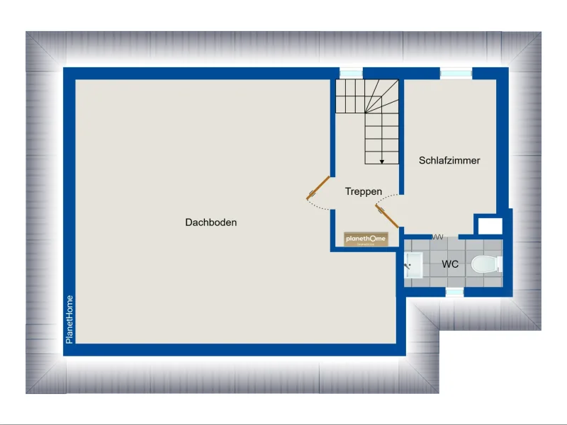 Grundriss Dachgeschoss