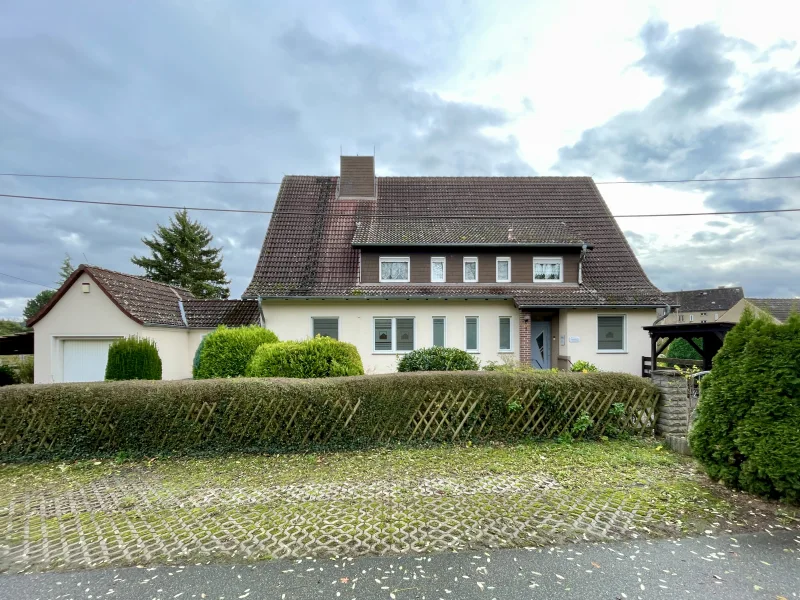 Ansicht - Haus kaufen in Wetterzeube - Leipzig - Wetterzeube in 25 Minuten - Ihr Traum im Grünen