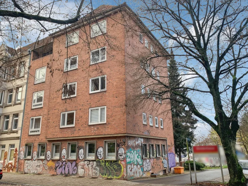 Objektansicht I - Wohnung kaufen in Kiel - Vermietete 2-Zimmer-Wohnung in Kiel-Gaarden – Ideale Kapitalanlage