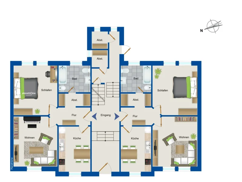 Grundriss EG Haus 15