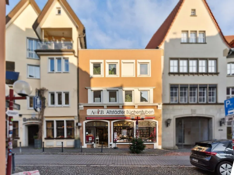 Titel - Haus kaufen in Osnabrück - Einzigartiges Wohn- und Geschäftshaus in exklusiver Innenstadtlage von Osnabrück