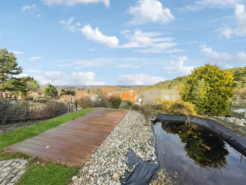 Teich - Terrasse mit Ausblick