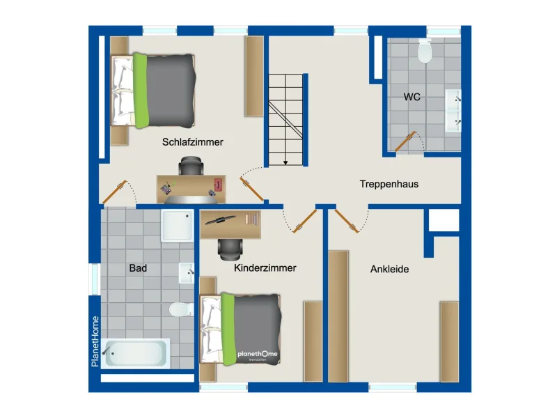 Grundriss - Obergeschoss