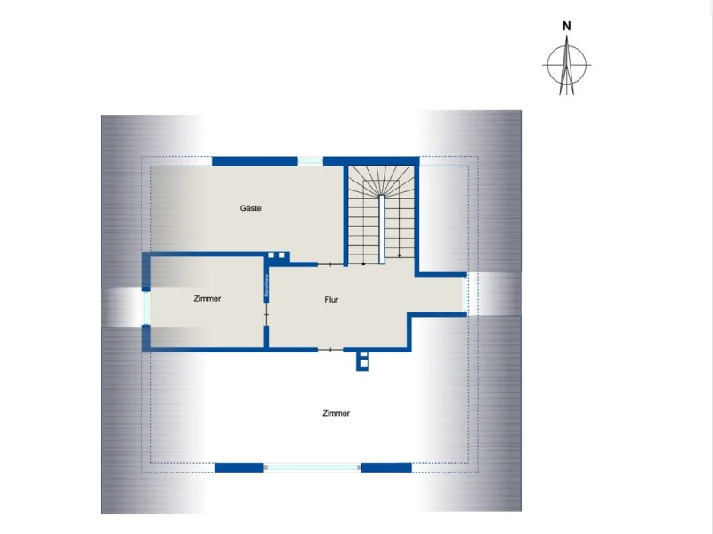 Grundriss DG - Altbestand