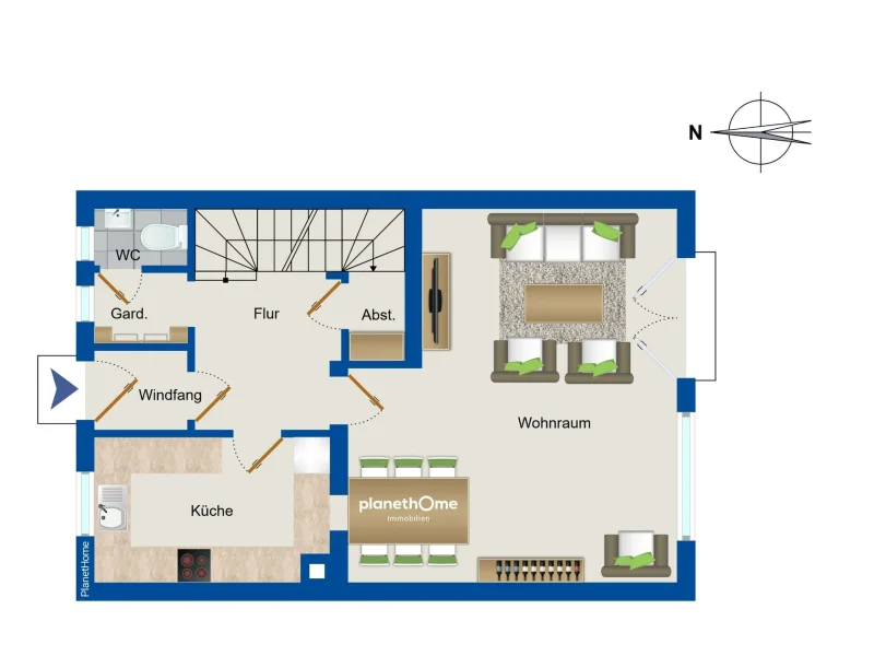 Grundriss Erdgeschoss