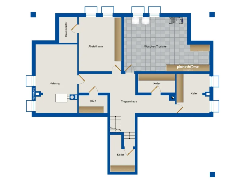 Grundriss Untergeschoss 5b