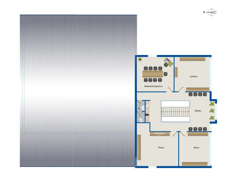 Grundriss Obergeschoss 