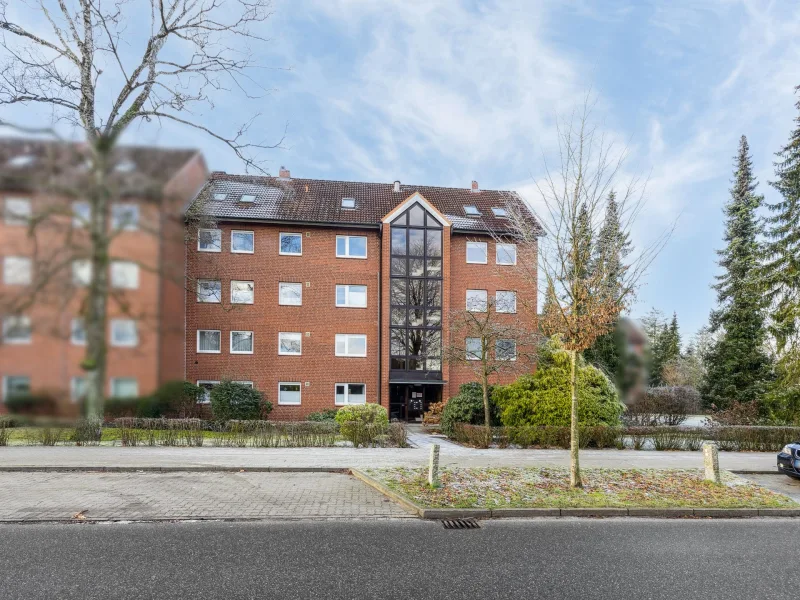 Außenansicht 1 - Wohnung kaufen in Quickborn - Gut geschnittene, bezugsfreie 2-Zimmer-Eigentumswohnung mit TG-Stellplatz in Quickborn 