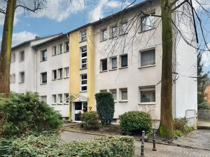 Hausansicht 1 - Wohnung kaufen in Mülheim an der Ruhr - 3-Zimmer-Wohnung im beliebten Mülheimer Dichterviertel