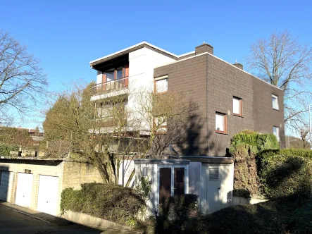 Hausansicht - Haus kaufen in Herten - Reihenendhaus mit interessanter Innenarchitektur in Herten- Langenbochum 