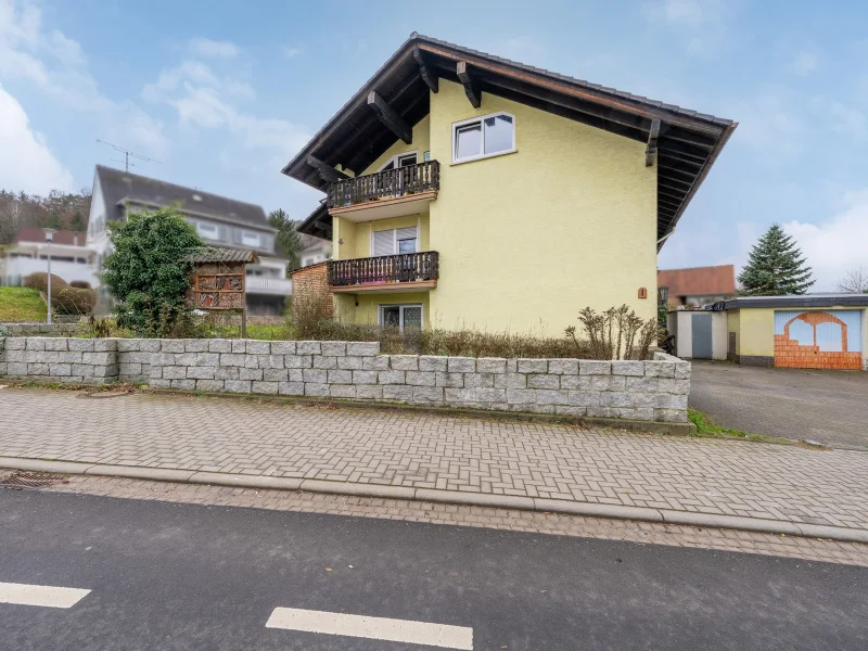 Außenansicht - Haus kaufen in Breuberg - 3-Familien-Haus mit Charme und Potenzial auf großem Grundstück in Breuberg