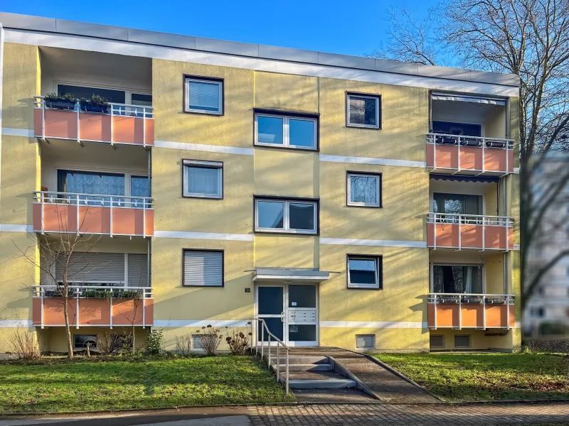 Hausansicht - Wohnung kaufen in Dortmund - Schöne und moderne 3-Zimmer-Etagenwohnung in Dortmund