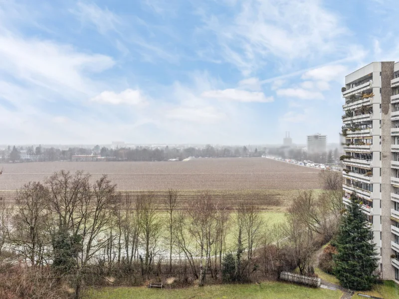 Ausblick vom Balkon