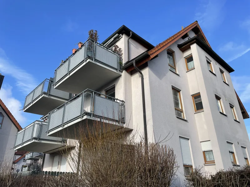 Titelbild - Wohnung kaufen in Rothenburg ob der Tauber - Charmante 3-Zimmer-Maisonette-Wohnung in Rothenburg ob der Tauber