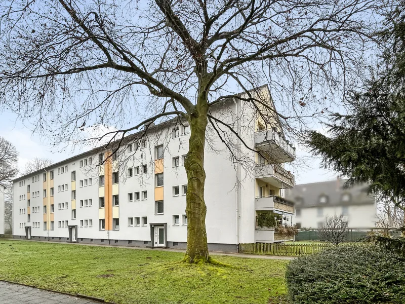 Titelbild - Wohnung kaufen in Duisburg - Sofort einziehen und wohlfühlen: 3-Zimmer-Wohnung im beliebten Duisburg-Bissingheim