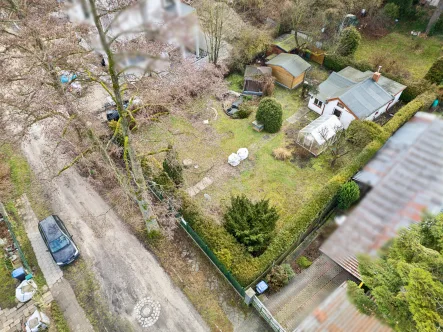 Luftaufnahme - Titelbild - Grundstück kaufen in Birkenwerder - Top Angebot - ca. 600 m² Bauland in ruhiger idyllischer Lage in Birkenwerder