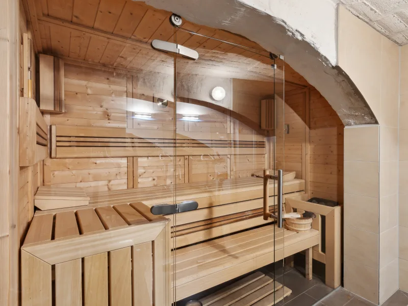 Sauna im UG