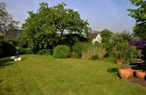 Garten im Sommer