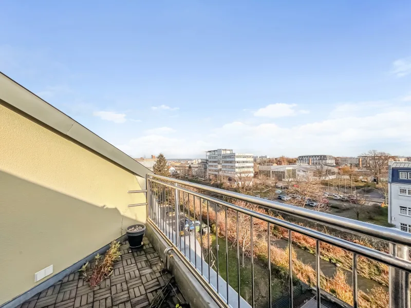 Balkon mit Ausblick