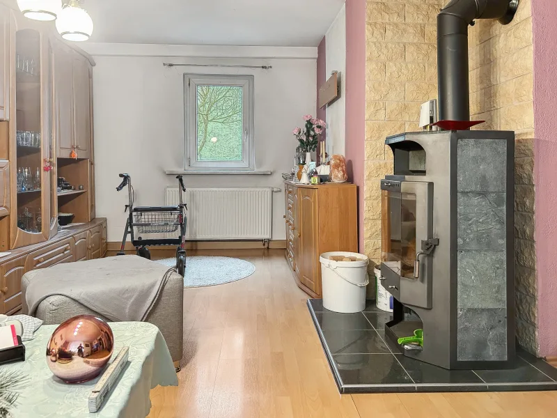 Kamin im Wohnzimmer