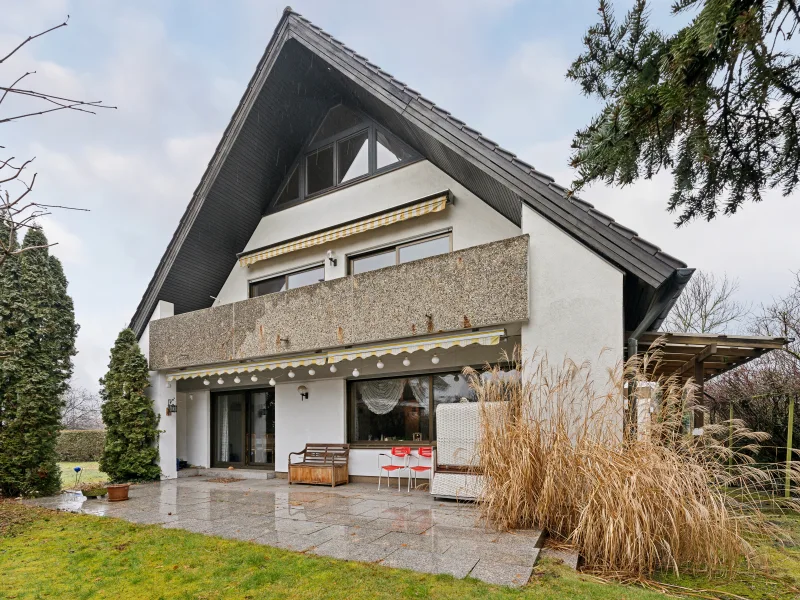 Ansicht Terrasse - Balkon