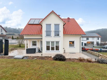 Ansicht - Haus kaufen in Wörth an der Donau - Traumhaftes Einfamilienhaus mit Pool – Perfekt für die Familie in Wörth an der Donau !