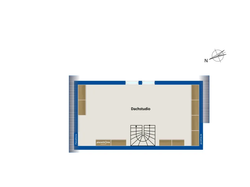 Grundriss Dachgeschoss