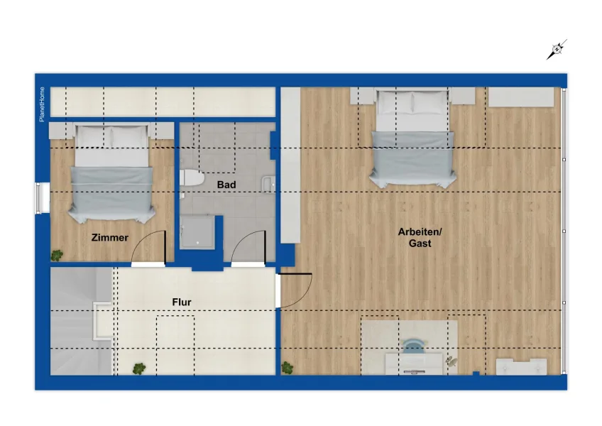 Grundriss Dachgeschoss