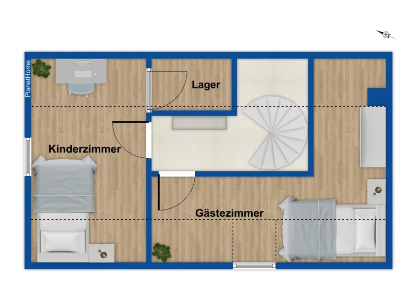 Grundriss Etage 2