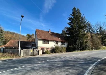 Außenansicht - Haus kaufen in Reichelsheim - Sanierungsobjekt mit Charme und Potenzial in Reichelsheim (Ober-Gersprenz)