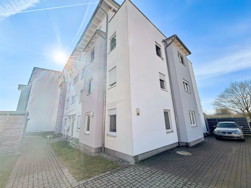 Wohnanlage - Wohnung kaufen in Crailsheim - Attraktive 3-Zimmer-Eigentumswohnung mit Balkon und Stellplatz – Modernes Wohnen in bester Lage