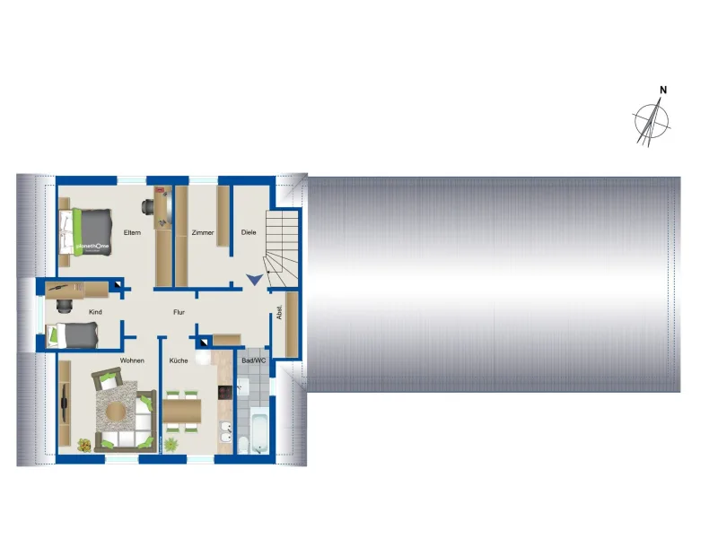 Grundriss Dachgeschss