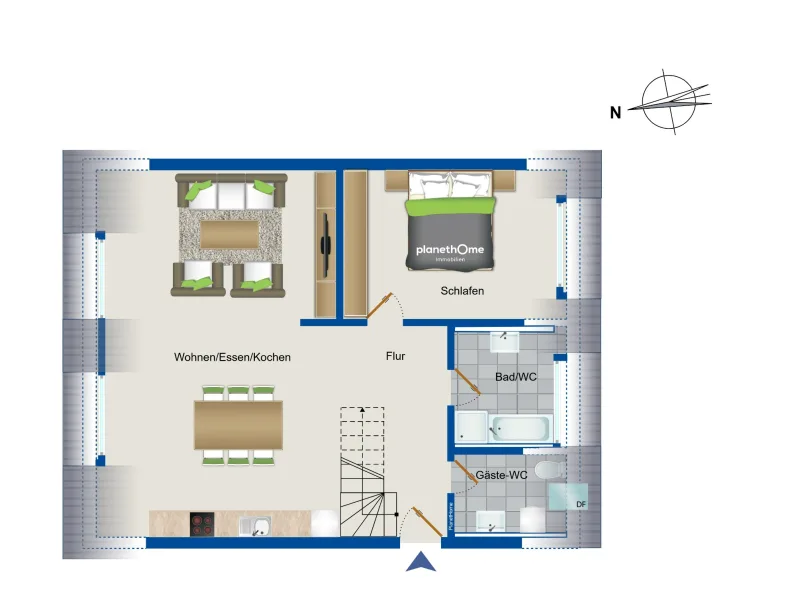 Grundriss - 2. Obergeschoss