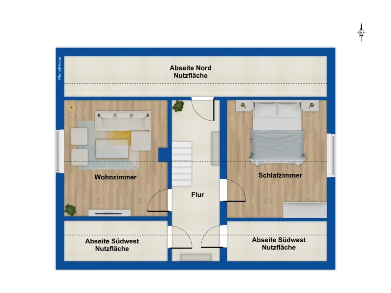 Grundriss Dachgeschoss