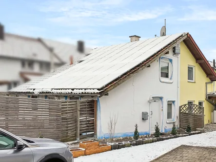 Außenansicht - Haus kaufen in Marktoberdorf - Charmantes Nest für Zwei in Marktoberdorf