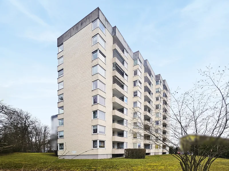 Gebäude total - Wohnung kaufen in Passau - Top Lage, Panorama pur, super Anbindung - 3-Zimmer-Wohnung mit viel Potential in Haidenhof-Nord, PA