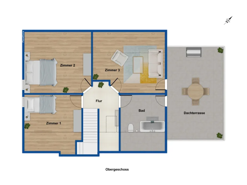 Grundriss Dachgeschoss