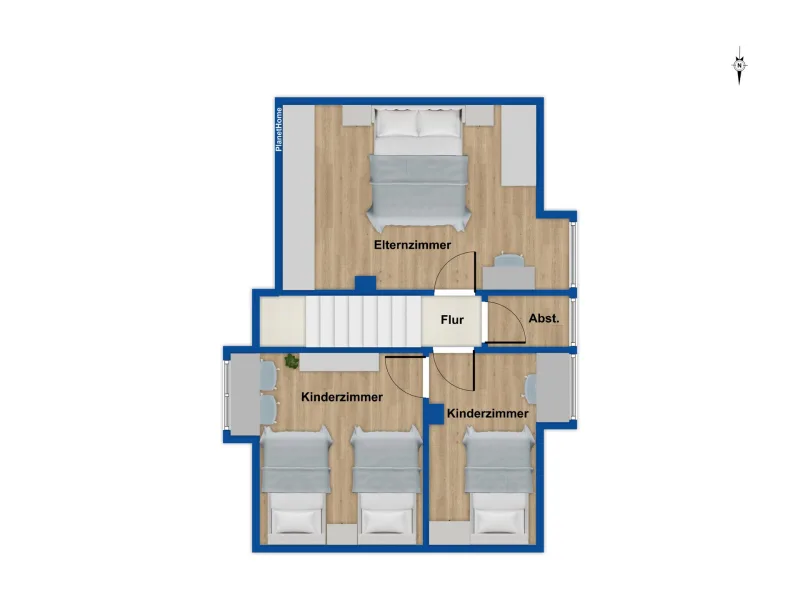 Grundriss Obergeschoss