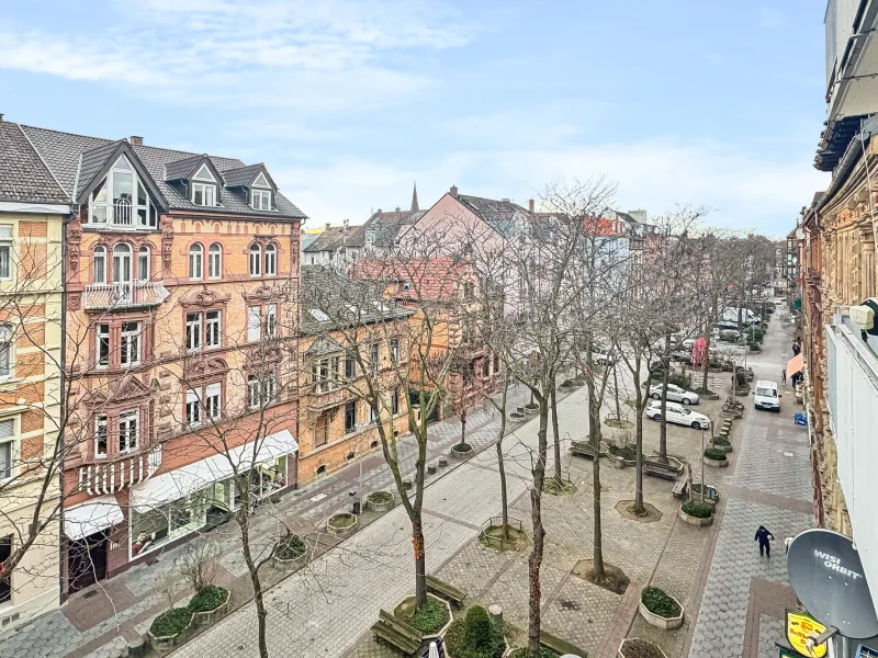 Ausblick Balkon Kinderzimmer