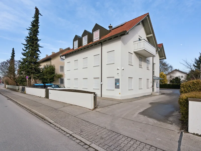 Objektansicht - Haus kaufen in Mindelheim - Praxis- und Bürogebäude in zentraler Lage von Mindelheim