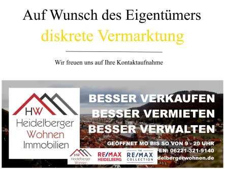 Diskrete Vermarktung - Haus kaufen in Hirschberg an der Bergstraße - Mehrfamilienhaus mit 5 Wohneinheiten, 343m² WF, 761m² GS, in Hirschberg zu verkaufen