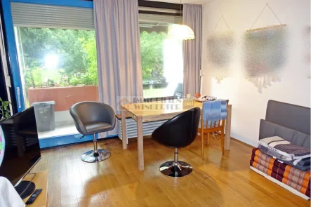 Ansicht - Wohnung kaufen in Regensburg - Ruhig gelegene 2 Zimmer-Wohnung mit Balkon im Regensburger Süden